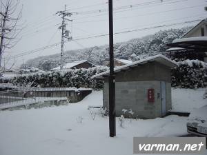 Winter Higashi-ichijo dori