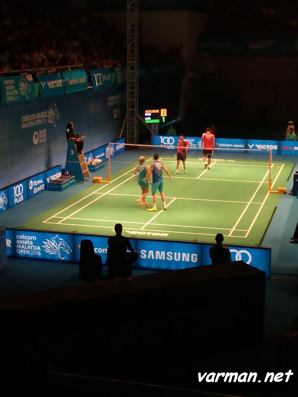 Tontowi AHMAD &amp; Liliyana NATSIR VS Chris ADCOCK &amp; Gabrielle ADCOCK